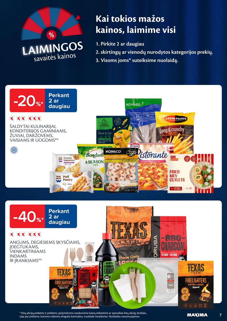 Maxima leidinukas akcijos nuo 
  2025-08-12 iki 
  2025-08-18 | Leidinukas.lt puslapis 7