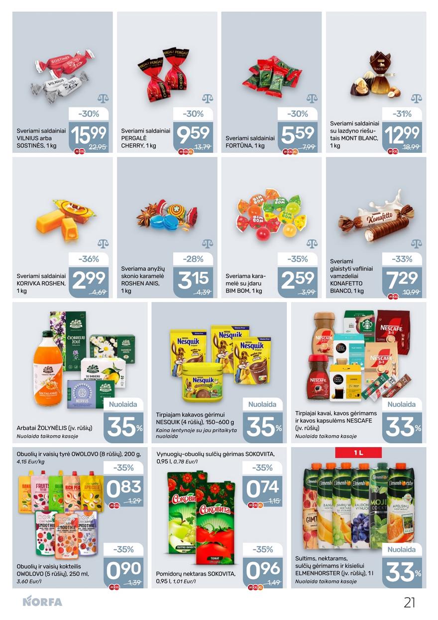Norfos leidinys akcijos nuo 
  2025-10-16 iki 
  2025-10-29 | Leidinukas.lt puslapis 21