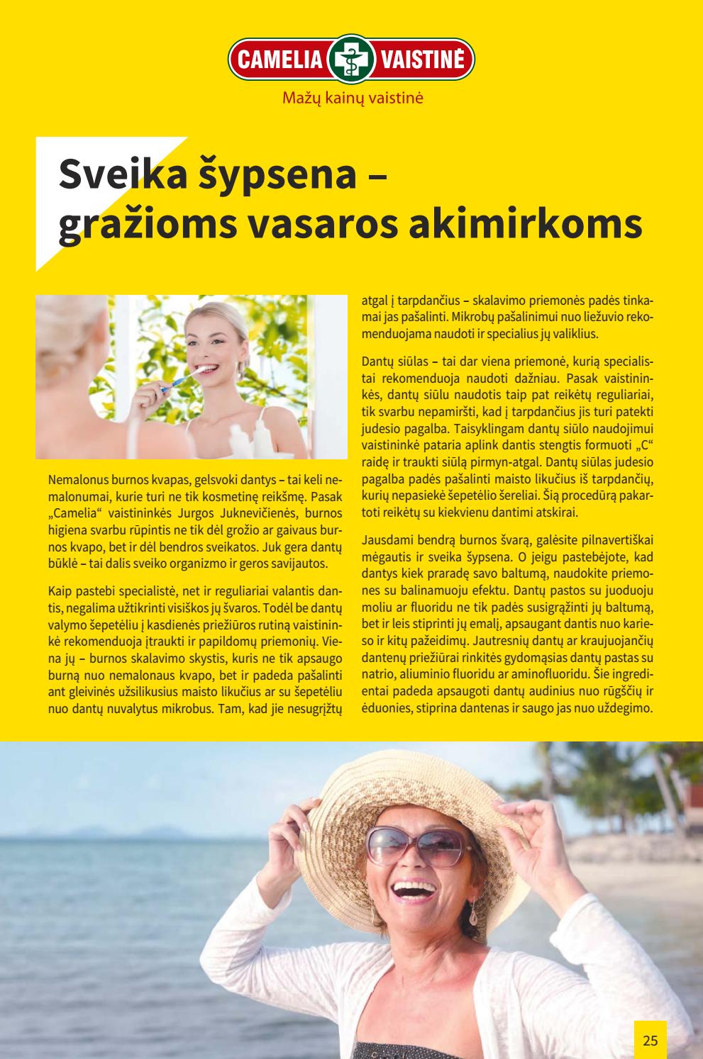 Camelia leidinys akcijos nuo 
  2019-07-01 iki 
  2019-07-31 | Leidinukas.lt puslapis 25