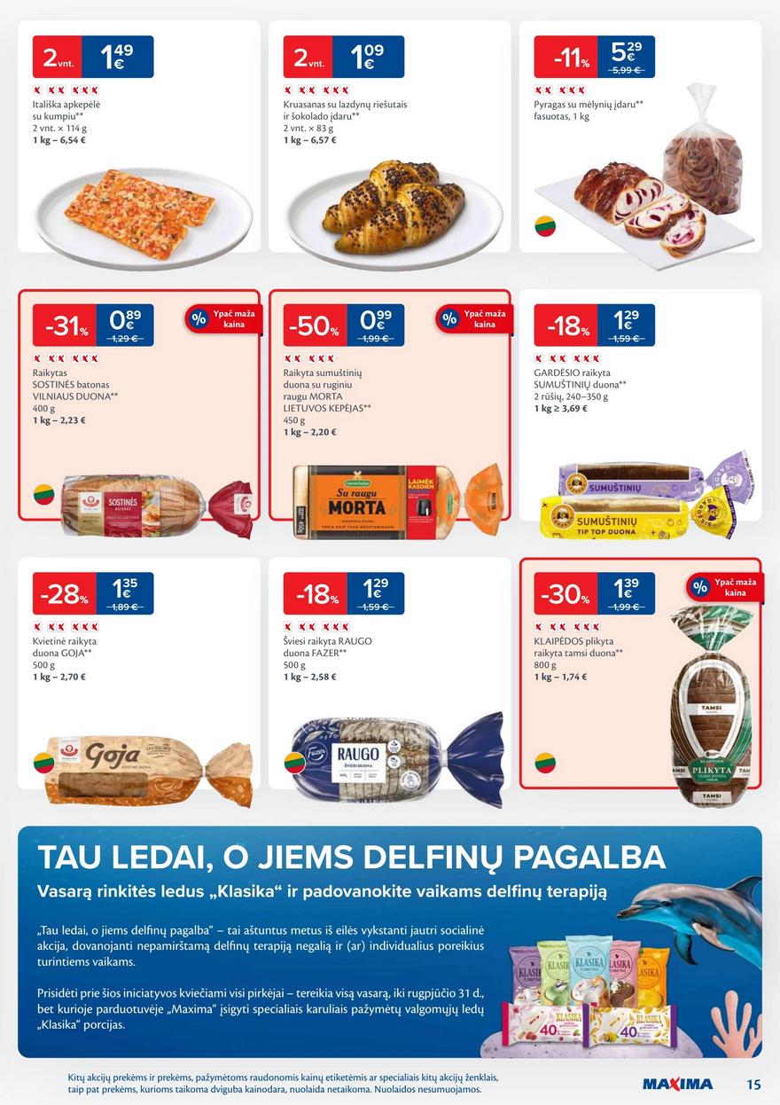 Maxima leidinukas akcijos nuo 
  2025-08-05 iki 
  2025-08-11 | Leidinukas.lt puslapis 15