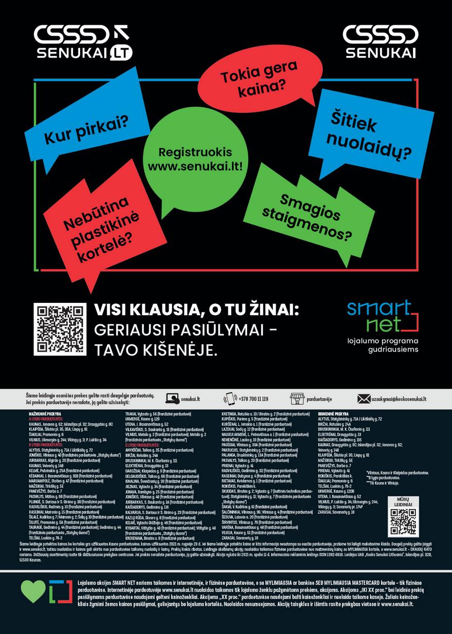 Senukai leidinys akcijos nuo 
  2021-09-23 iki 
  2021-10-11 | Leidinukas.lt puslapis 40
