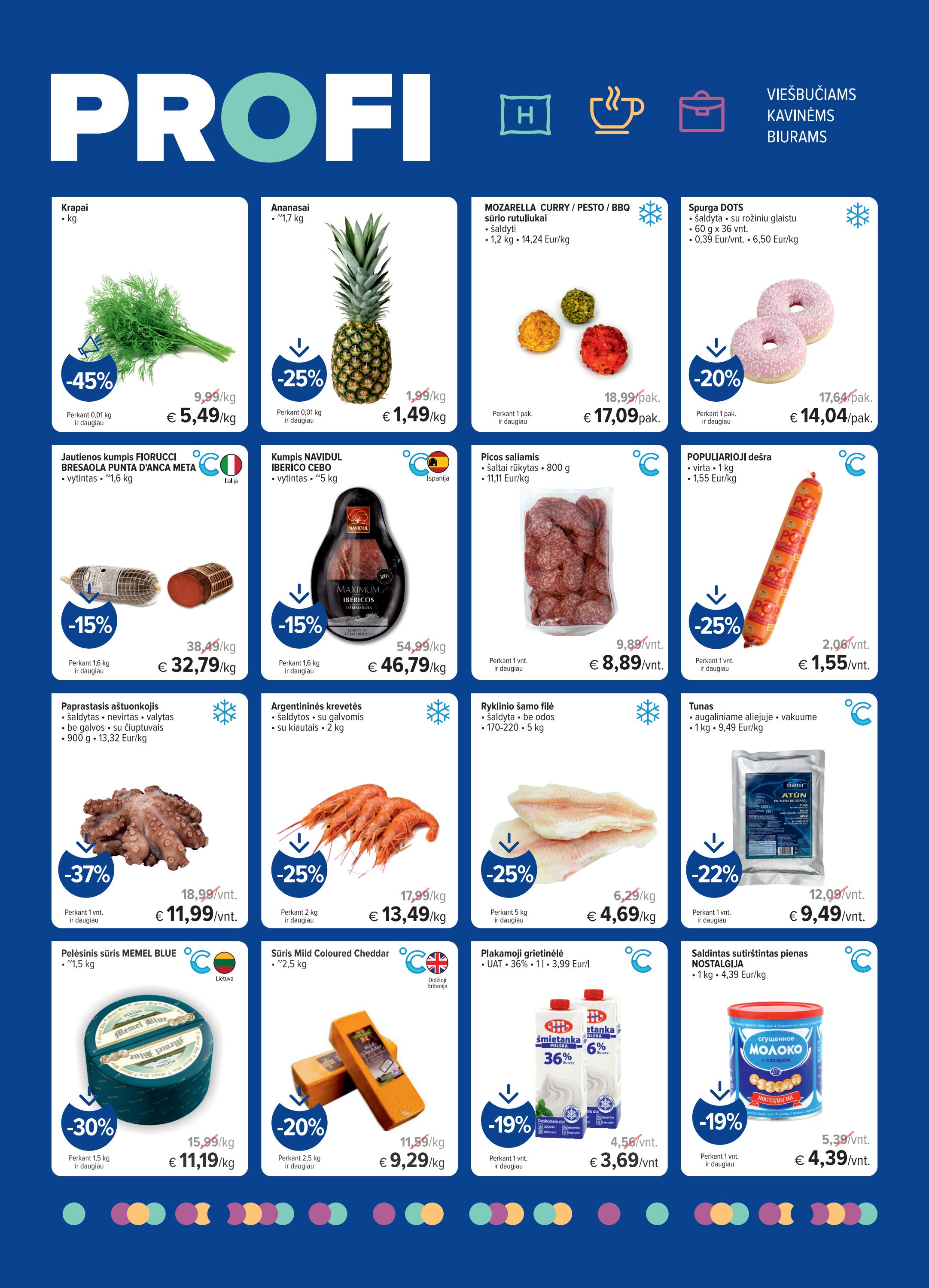 Promo pasiūlymų leidinys akcijos nuo 
  2023-07-19 iki 
  2023-08-01 | Leidinukas.lt puslapis 6