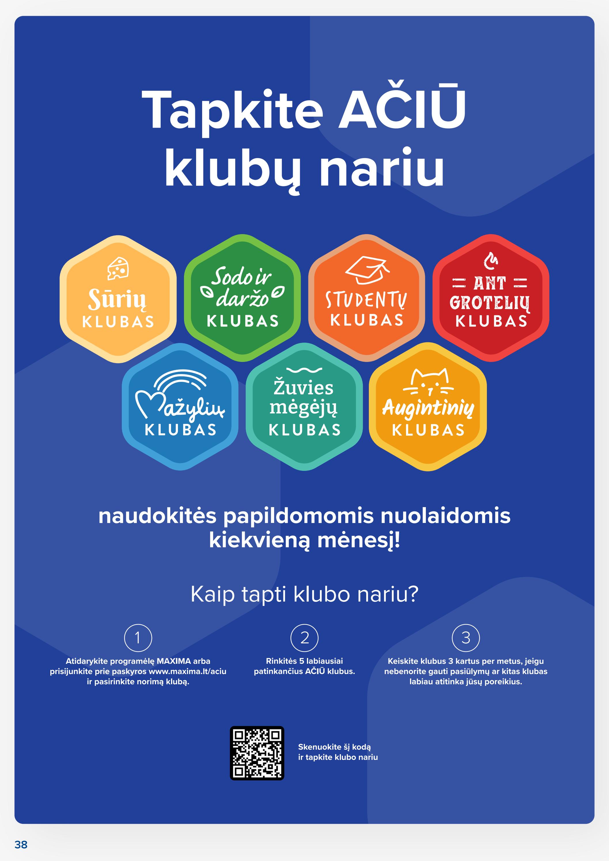Maxima kaininis leidinys akcijos nuo 
  2023-05-02 iki 
  2023-05-08 | Leidinukas.lt puslapis 38