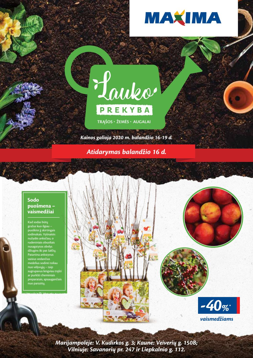 Maxima kaininis leidinys akcijos nuo 
  2020-04-16 iki 
  2020-04-19 | Leidinukas.lt puslapis 1