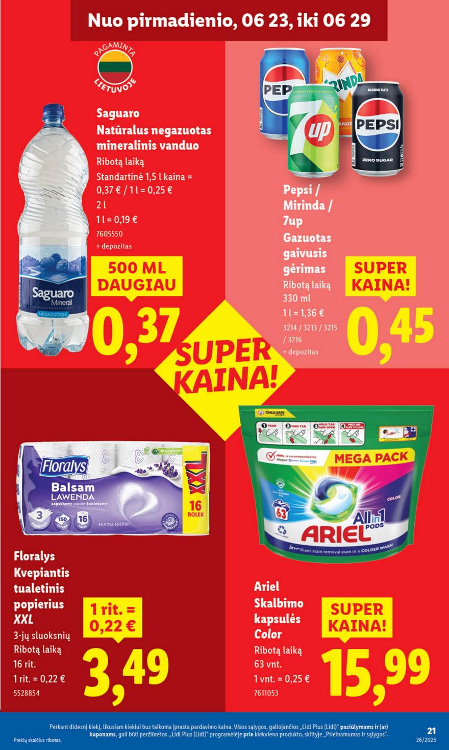 Lidl leidinys akcijos nuo 
  2025-06-23 iki 
  2025-06-29 | Leidinukas.lt puslapis 21