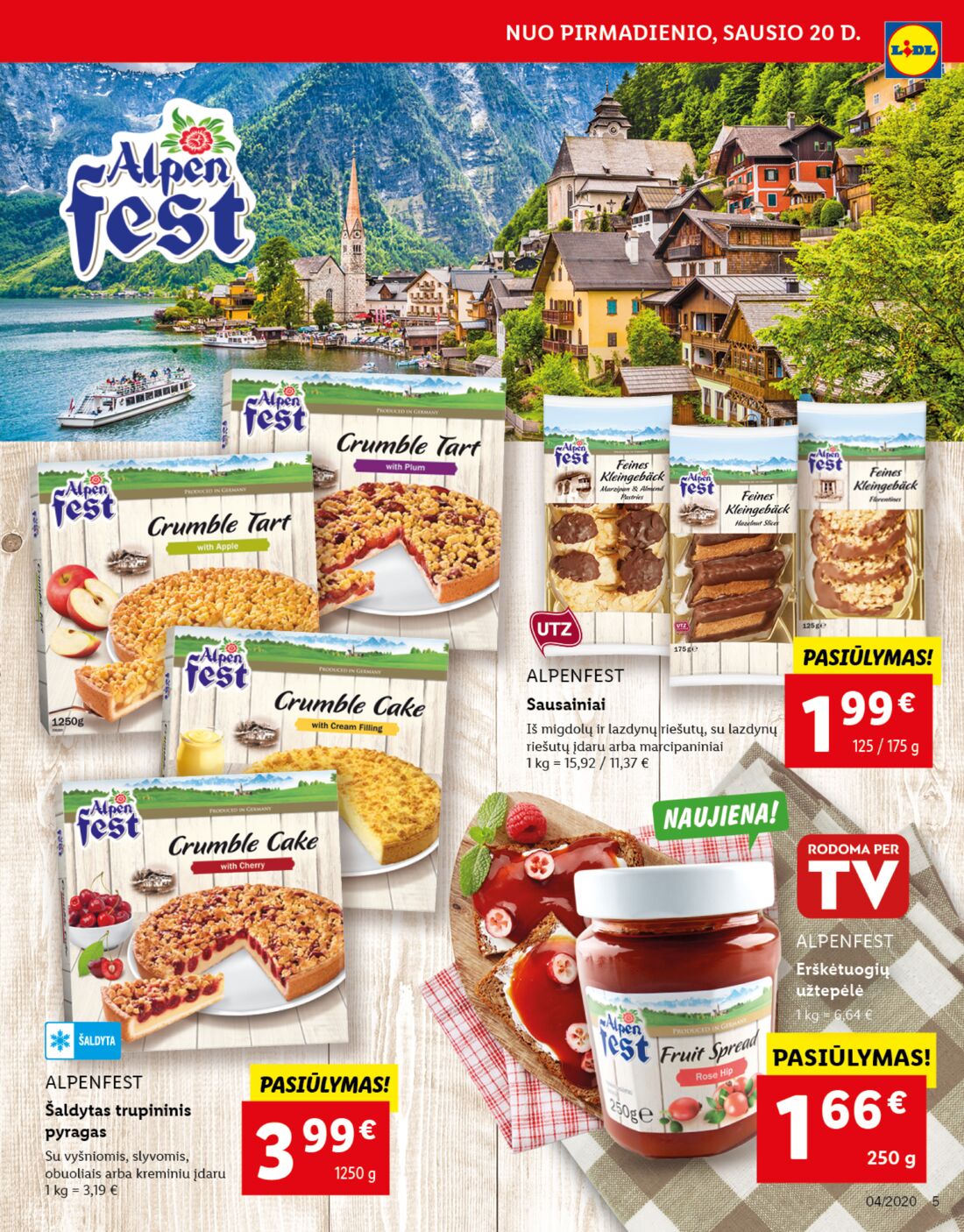 Lidl savaitinis leidinys akcijos nuo 
  2020-01-20 iki 
  2020-01-26 | Leidinukas.lt puslapis 5
