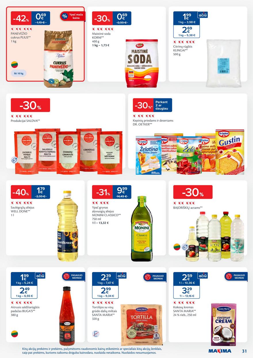 Maxima savaitinis leidinys akcijos nuo
2025-06-24 iki
2025-06-30 | Leidinukas.lt puslapis 31