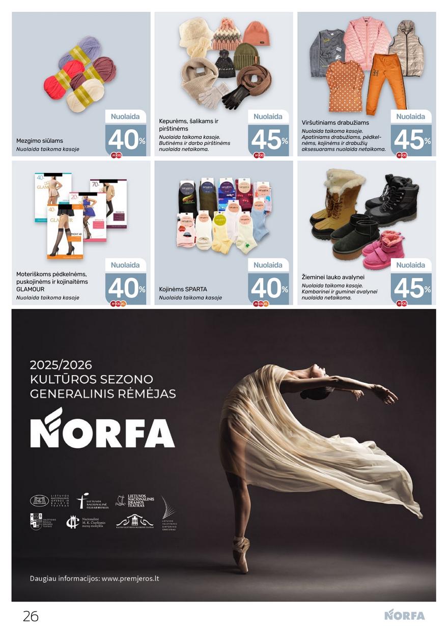 Norfos leidinys akcijos nuo 
  2026-01-22 iki 
  2026-02-04 | Leidinukas.lt puslapis 26