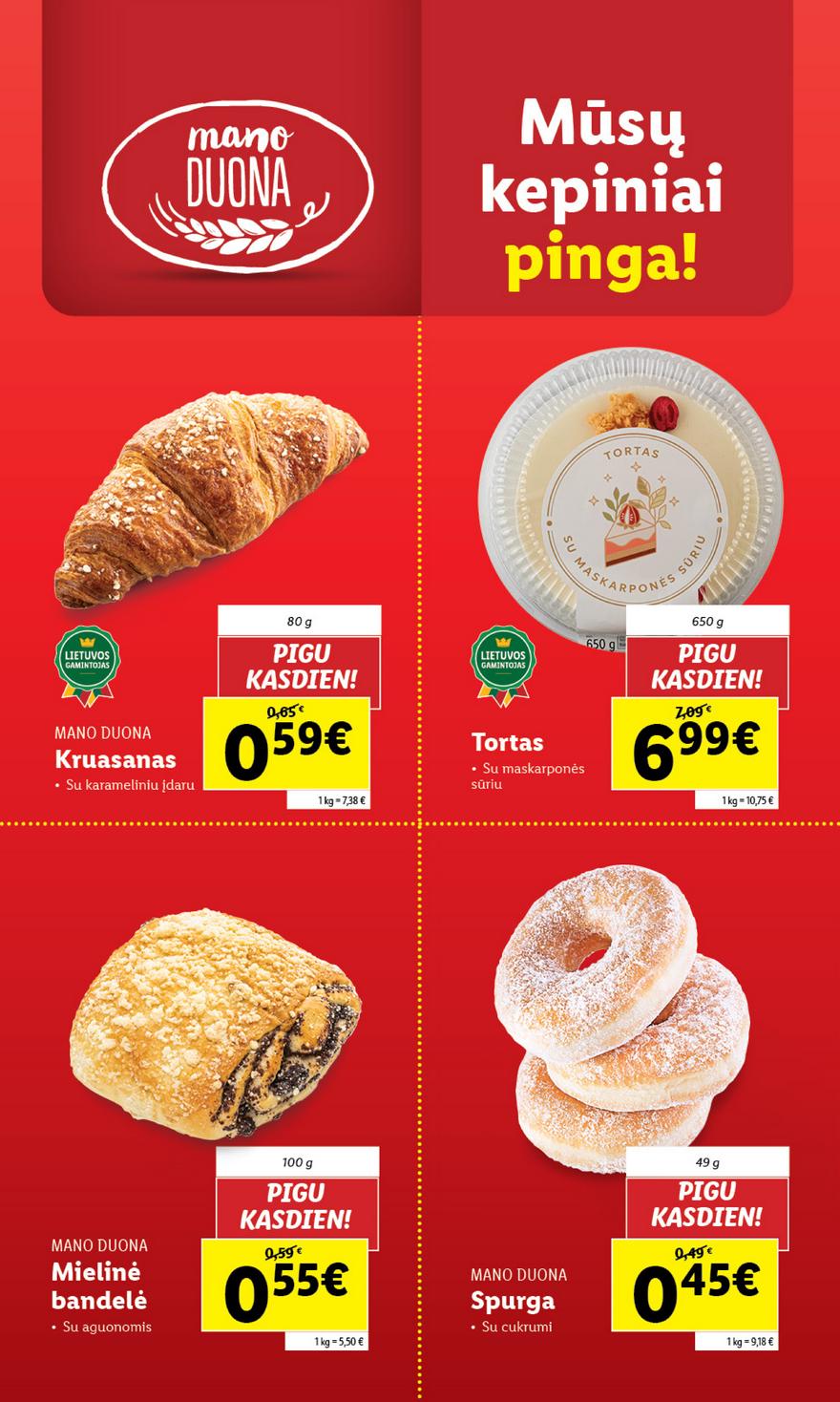 Lidl pasiūlymai akcijos nuo 
  2023-04-10 iki 
  2023-04-16 | Leidinukas.lt puslapis 14