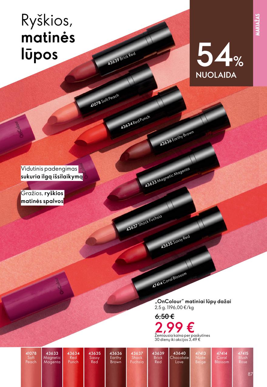 Oriflame katalogas akcijos nuo 
  2026-06-03 iki 
  2026-06-23 | Leidinukas.lt puslapis 87