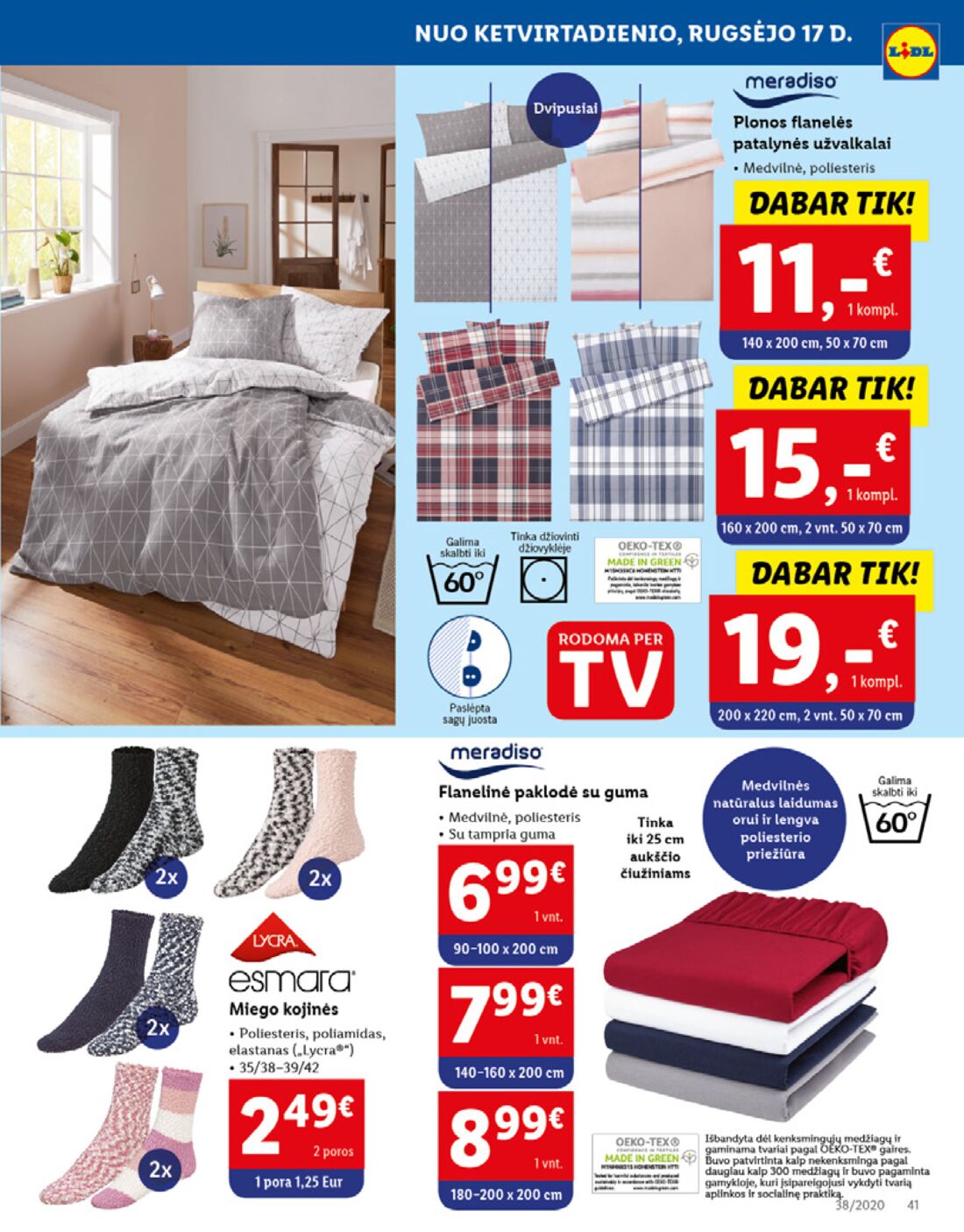 Lidl savaitinis leidinys akcijos nuo 
  2020-09-14 iki 
  2020-09-20 | Leidinukas.lt puslapis 41