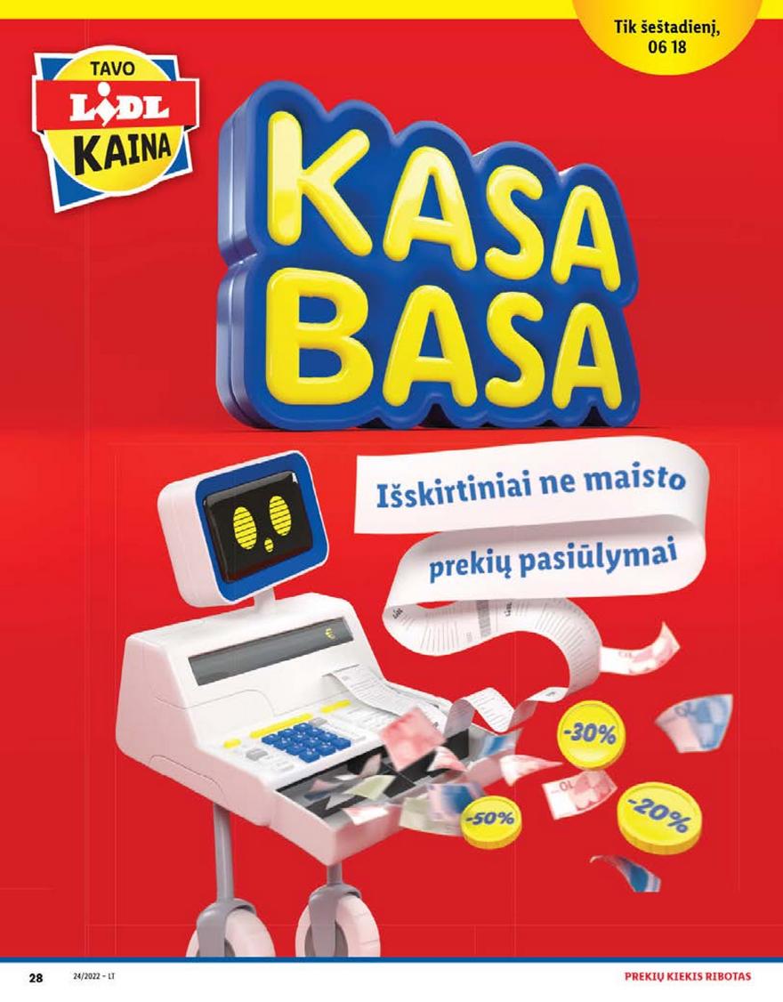 Ldil ne maisto leidinys akcijos nuo 
  2022-06-13 iki 
  2022-06-19 | Leidinukas.lt puslapis 28