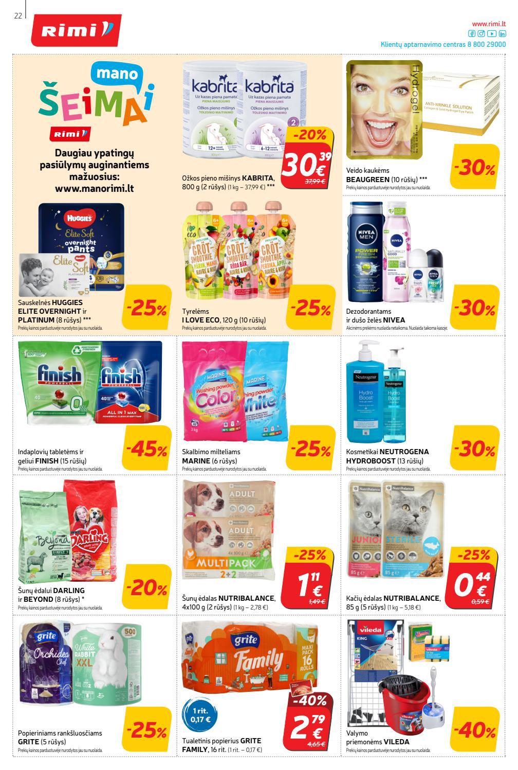 Rimi savaitinis leidinys akcijos nuo 
  2022-01-04 iki 
  2022-01-10 | Leidinukas.lt puslapis 22
