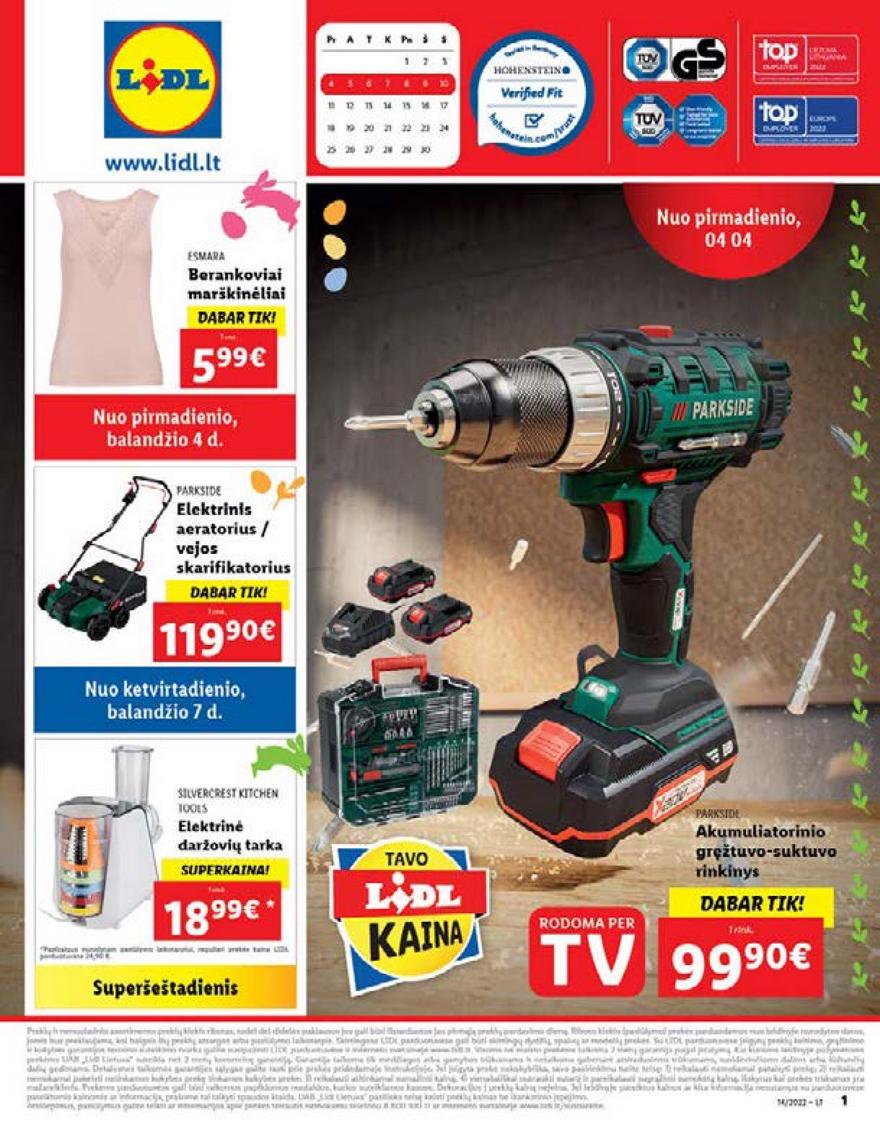 Ldil ne maisto prekių pasiūlymai akcijos nuo 
  2022-04-04 iki 
  2022-04-10 | Leidinukas.lt puslapis 1