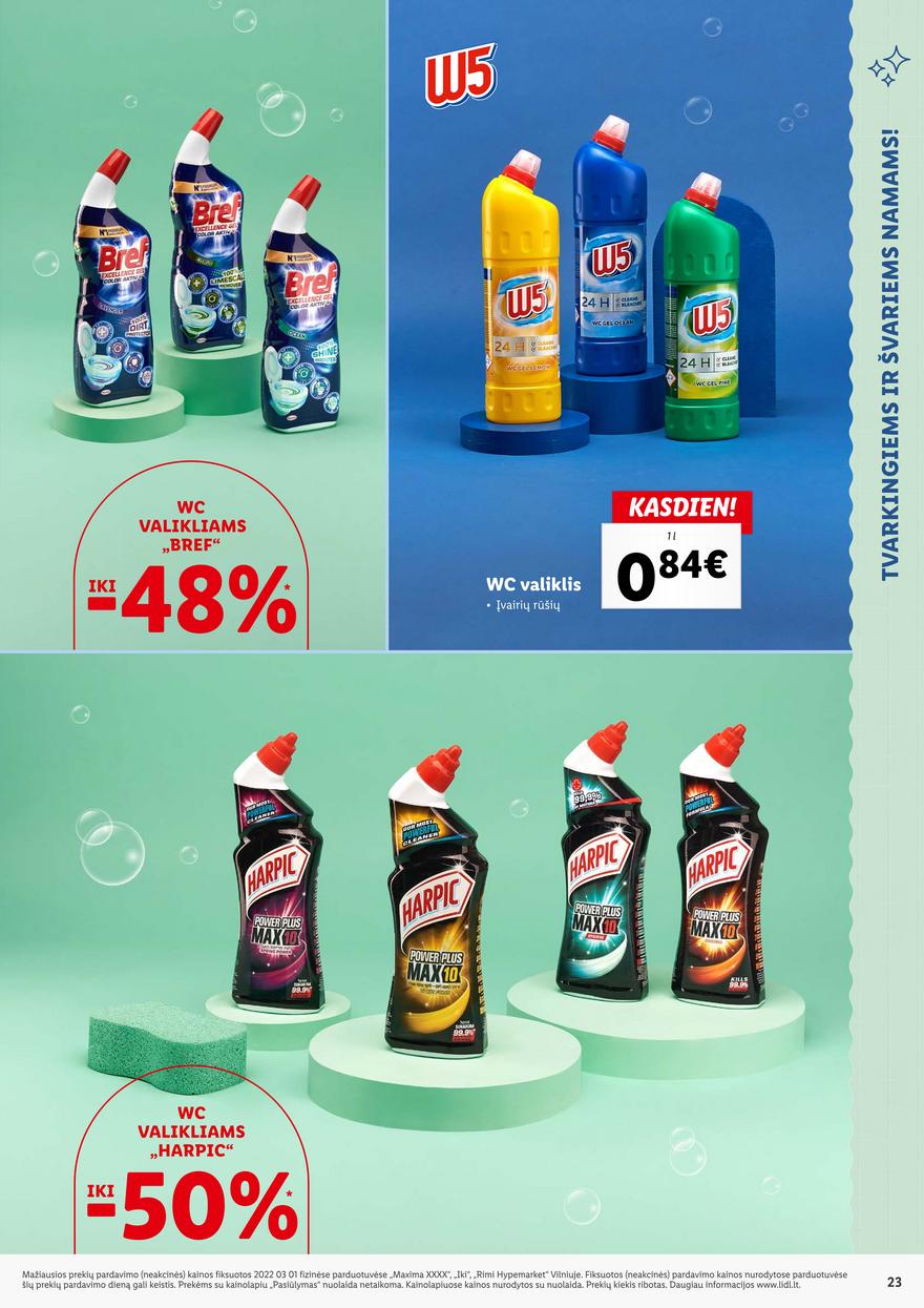 Lidl pasiūlymai akcijos nuo 
  2022-03-07 iki 
  2022-03-13 | Leidinukas.lt puslapis 23