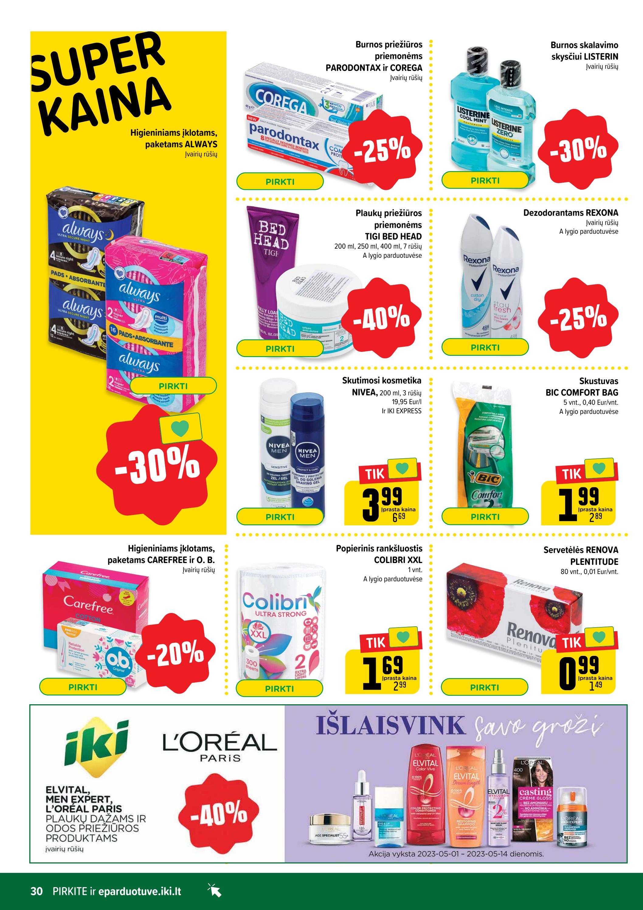 Iki leidinys akcijos nuo 
  2023-05-01 iki 
  2023-05-07 | Leidinukas.lt puslapis 30