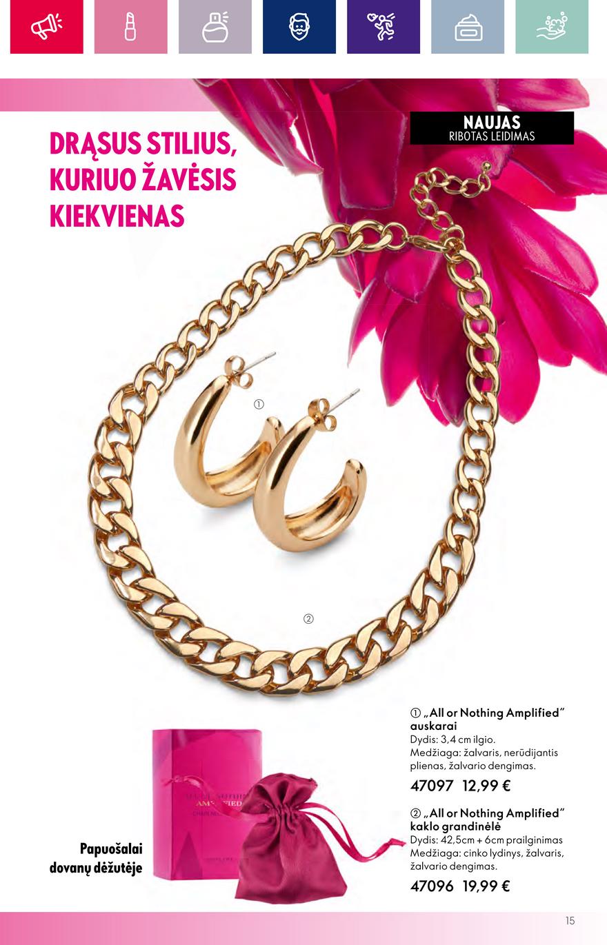Oriflame katalogas akcijos nuo 
  2023-10-04 iki 
  2023-11-01 | Leidinukas.lt puslapis 15