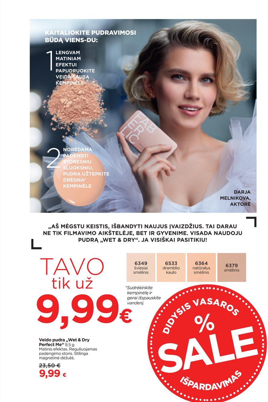 Faberlic katalogas akcijos nuo 
  2021-07-26 iki 
  2021-08-15 | Leidinukas.lt puslapis 11