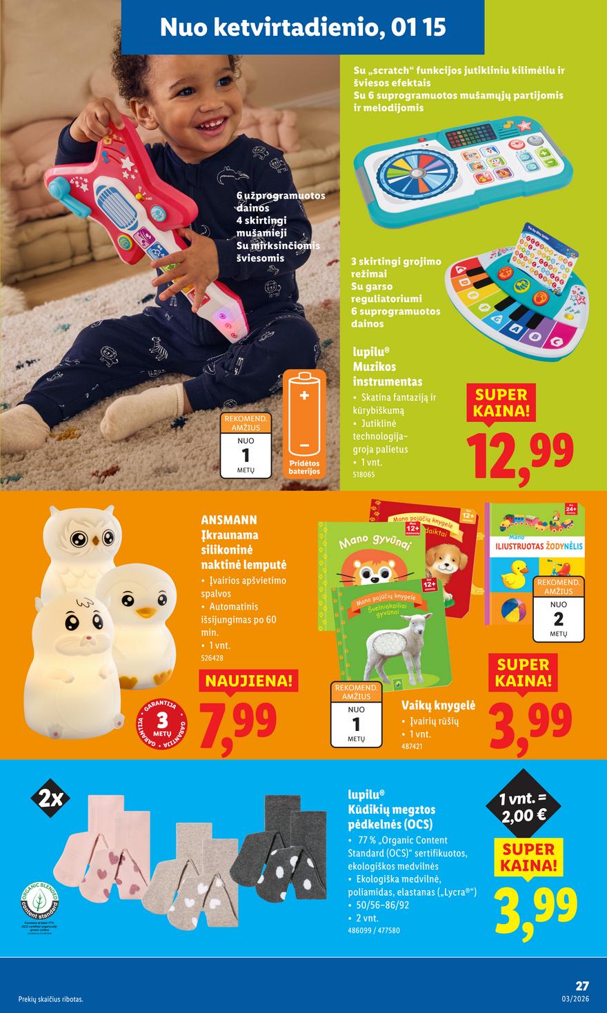 Lidl ne maisto leidinys akcijos nuo 
  2026-01-12 iki 
  2026-01-18 | Leidinukas.lt puslapis 27