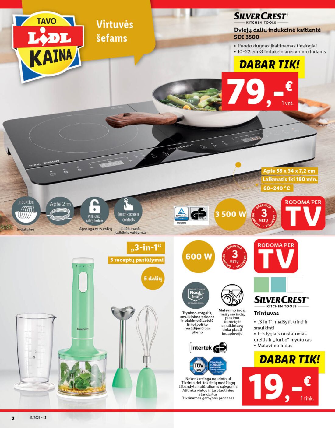Lidl savaitinis leidinys akcijos nuo 
  2021-03-15 iki 
  2021-03-21 | Leidinukas.lt puslapis 2
