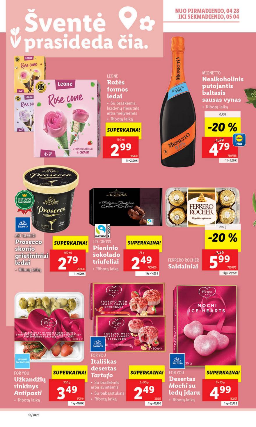 Lidl savaitinis leidinys akcijos nuo 
  2025-04-28 iki 
  2025-05-04 | Leidinukas.lt puslapis 33