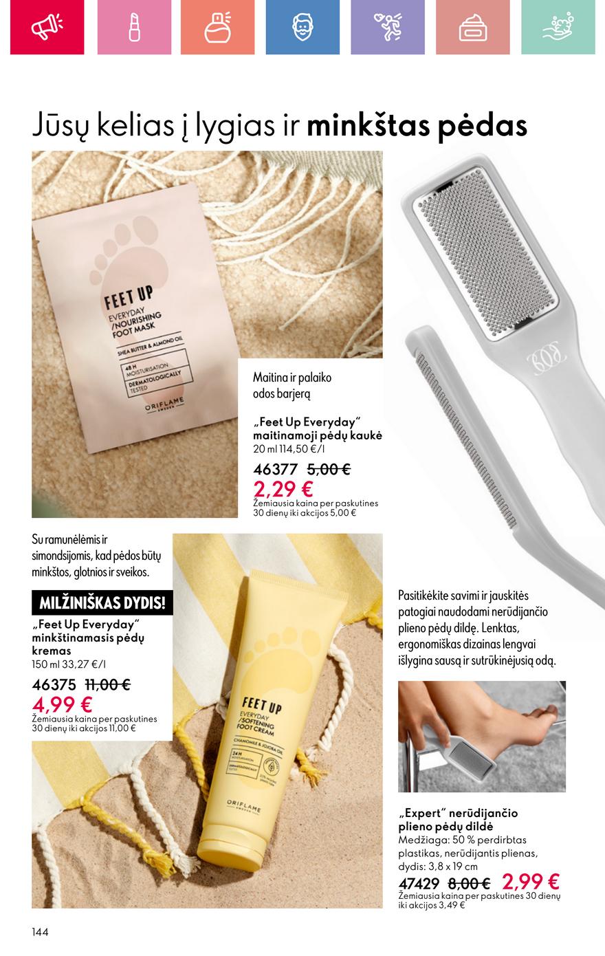 Oriflame katalogas akcijos nuo 
  2025-06-22 iki 
  2025-07-12 | Leidinukas.lt puslapis 144