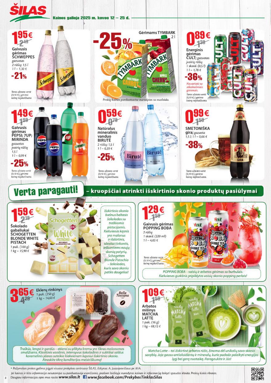Šilas leidinys 5 akcijos nuo 
  2025-03-12 iki 
  2025-03-25 | Leidinukas.lt puslapis 8
