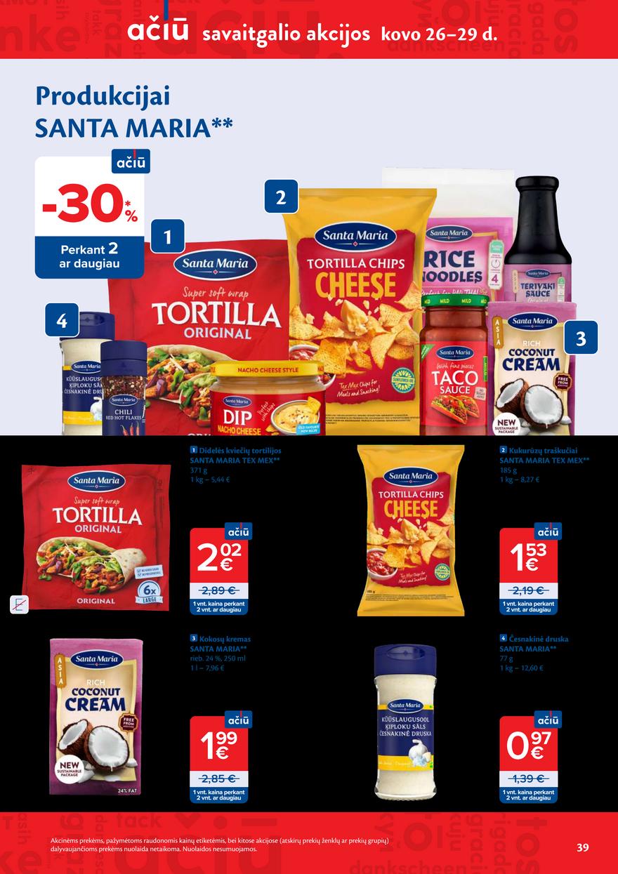 Maxima leidinys akcijos nuo 
  2026-03-24 iki 
  2026-03-30 | Leidinukas.lt puslapis 39
