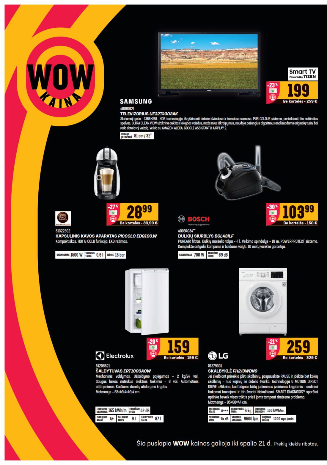 Senukai reklaminis leidinys akcijos nuo 
  2020-10-07 iki 
  2020-11-02 | Leidinukas.lt puslapis 2