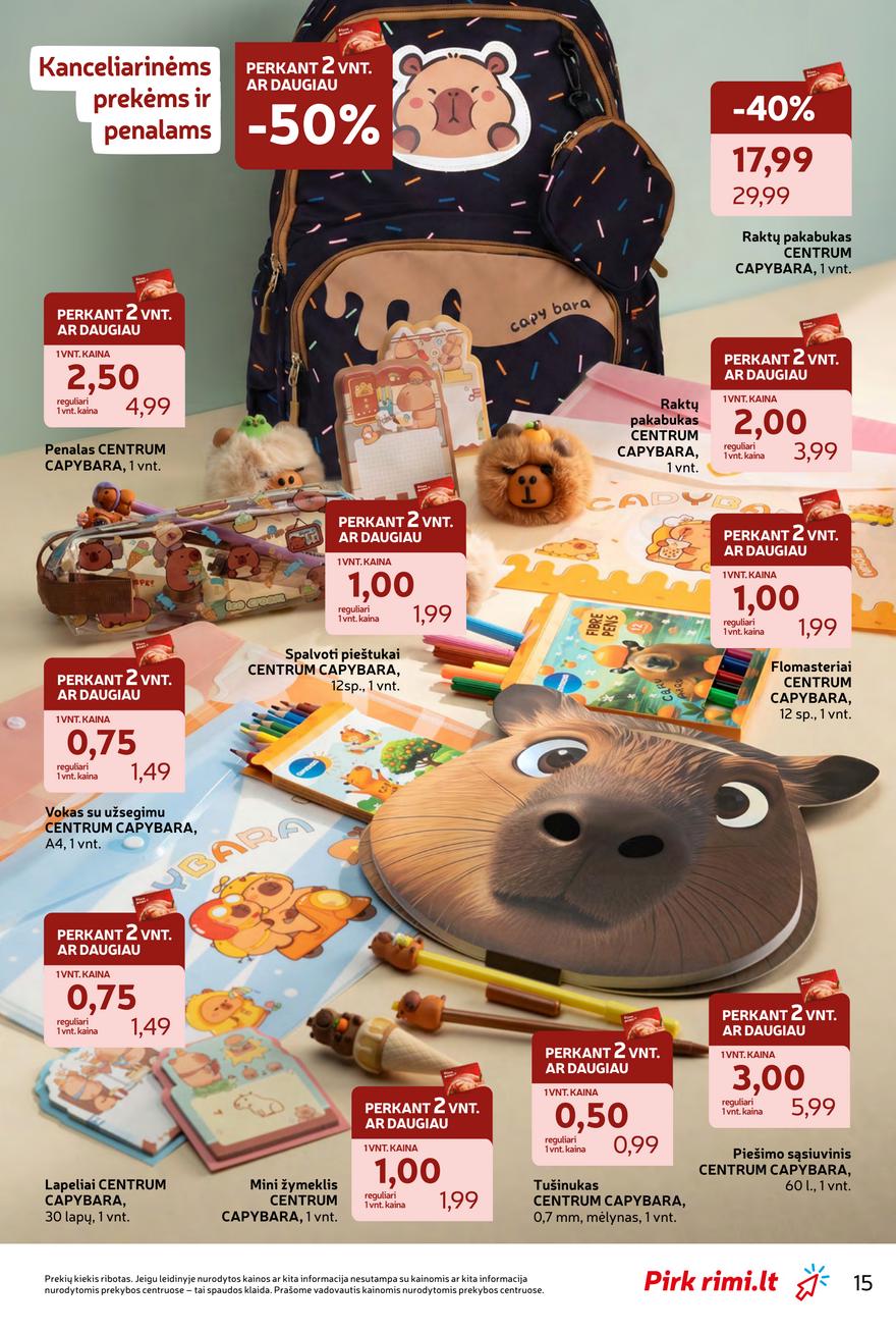 Rimi mokyklinis nuolaidų leidinys akcijos nuo 
  2026-07-28 iki 
  2026-09-07 | Leidinukas.lt puslapis 15