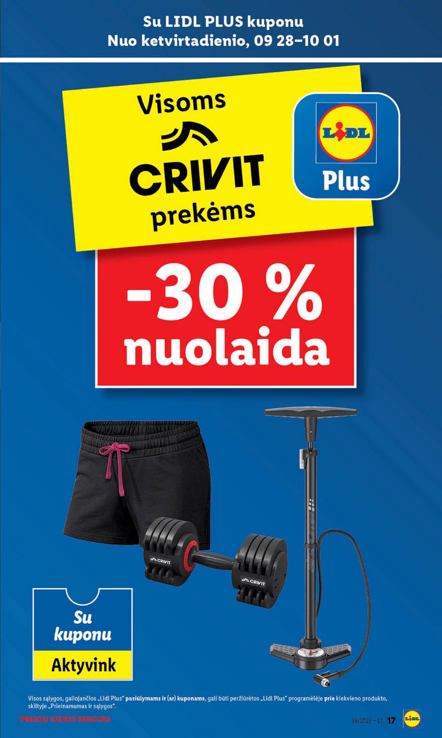 Ldil ne maisto leidinys akcijos nuo 
  2023-09-25 iki 
  2023-10-01 | Leidinukas.lt puslapis 17