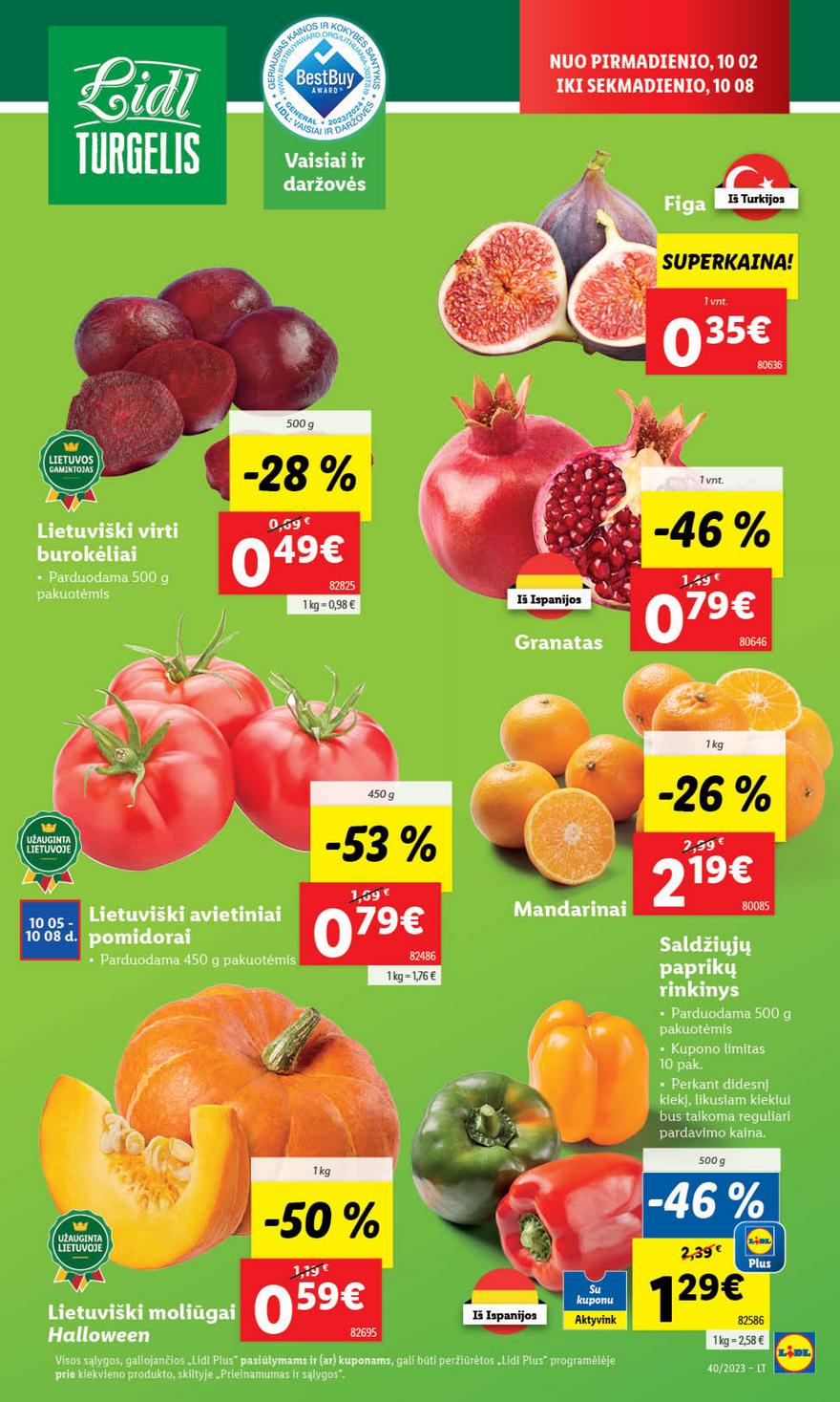 Lidl pasiūlymai akcijos nuo 
  2023-10-02 iki 
  2023-10-08 | Leidinukas.lt puslapis 10