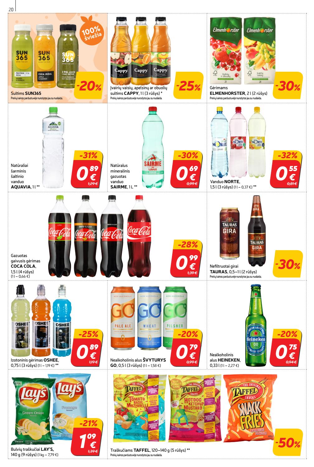 Rimi savaitinis leidinys akcijos nuo 
  2019-08-27 iki 
  2019-09-02 | Leidinukas.lt puslapis 20