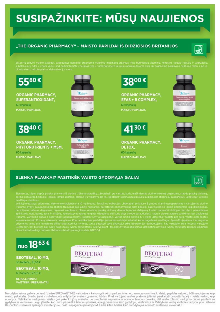 Euro vaistinė leidinys akcijos nuo 
  2022-07-01 iki 
  2022-07-31 | Leidinukas.lt puslapis 9