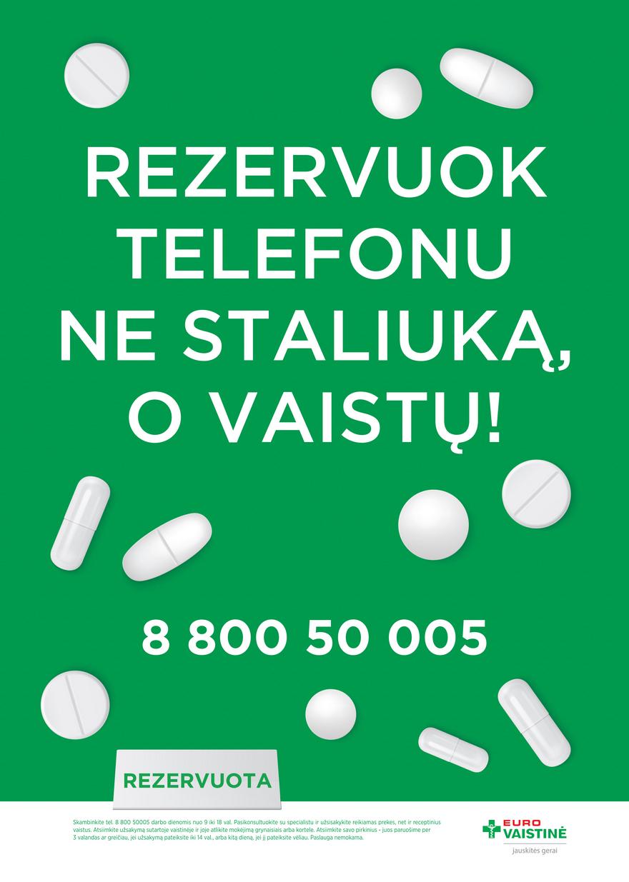 Euro vaistinė leidinys akcijos nuo 
  2023-01-31 iki 
  2023-03-01 | Leidinukas.lt puslapis 40