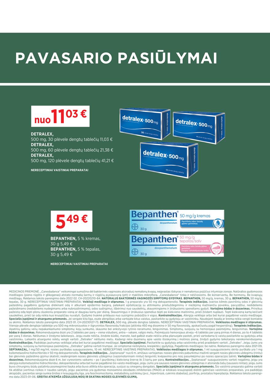 Euro vaistinė leidinys akcijos nuo 
  2023-04-01 iki 
  2023-04-30 | Leidinukas.lt puslapis 5