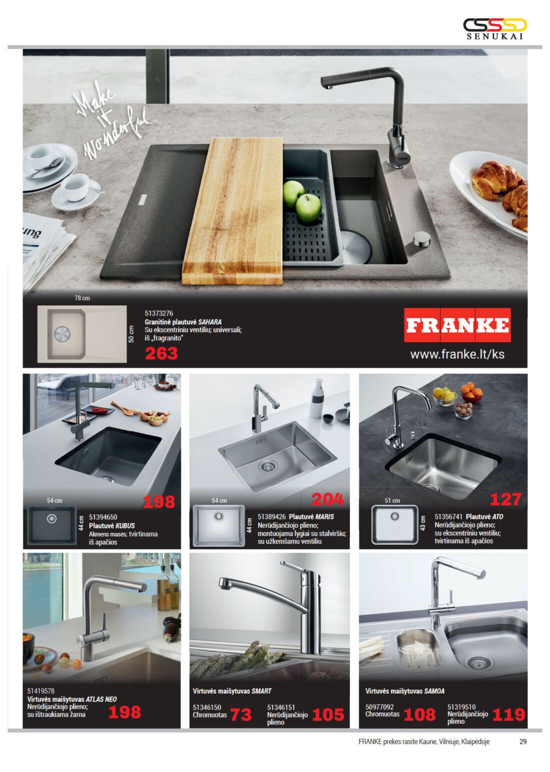 Senukai reklaminis leidinys akcijos nuo 
  2019-10-03 iki 
  2019-11-05 | Leidinukas.lt puslapis 29