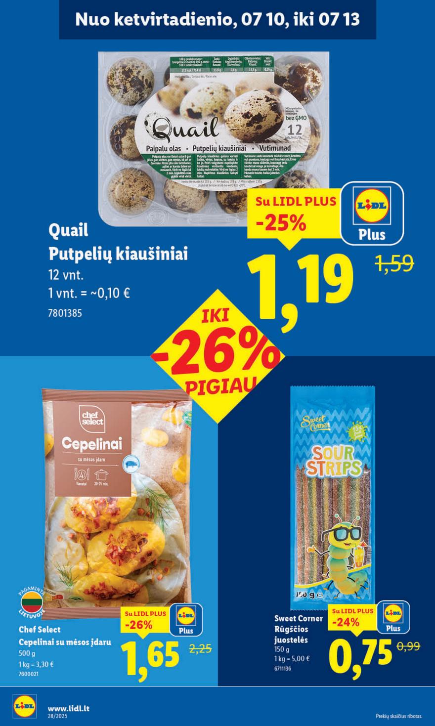Lidl leidinys akcijos nuo 
  2025-07-07 iki 
  2025-07-13 | Leidinukas.lt puslapis 50