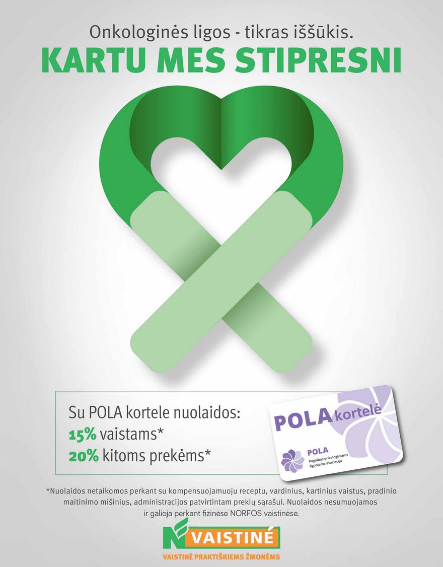 Norfos vaistinės leidinys akcijos nuo 
  2022-01-01 iki 
  2022-01-31 | Leidinukas.lt puslapis 21