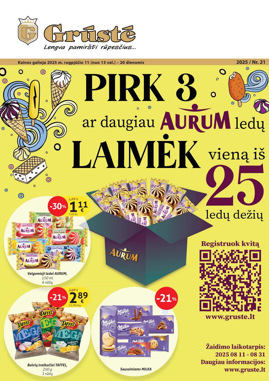 Grūstės leidinys akcijos nuo 
  2025-08-11 iki 
  2025-08-20 | Leidinukas.lt puslapis 1