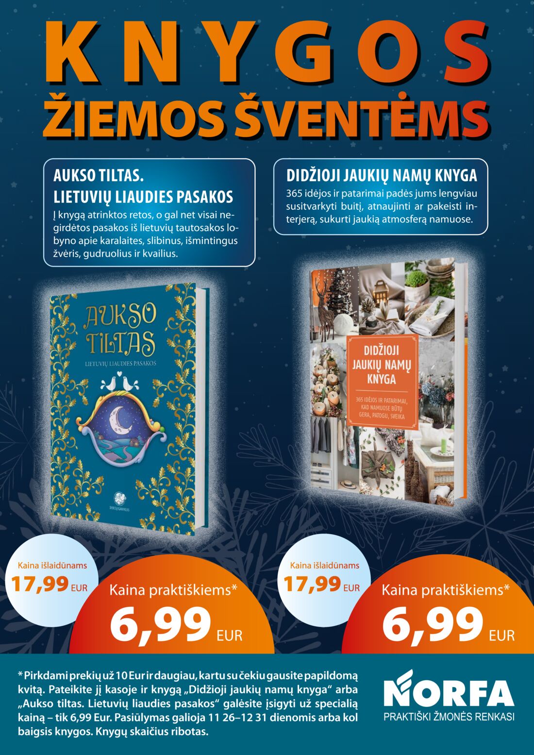 Norfa kaininis leidinys akcijos nuo 
  2020-11-26 iki 
  2020-12-09 | Leidinukas.lt puslapis 24