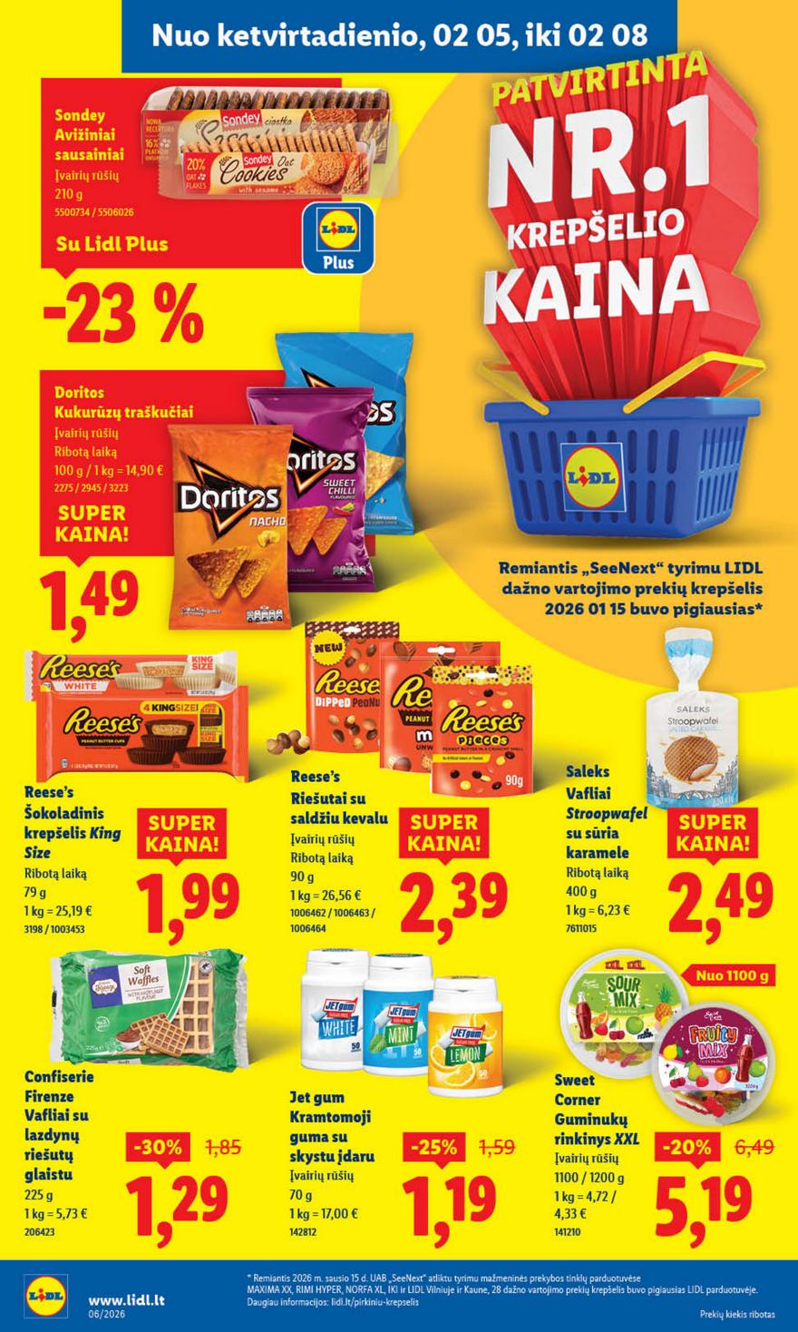 Lidl leidinys naujas akcijos nuo 
  2026-02-02 iki 
  2026-02-08 | Leidinukas.lt puslapis 34