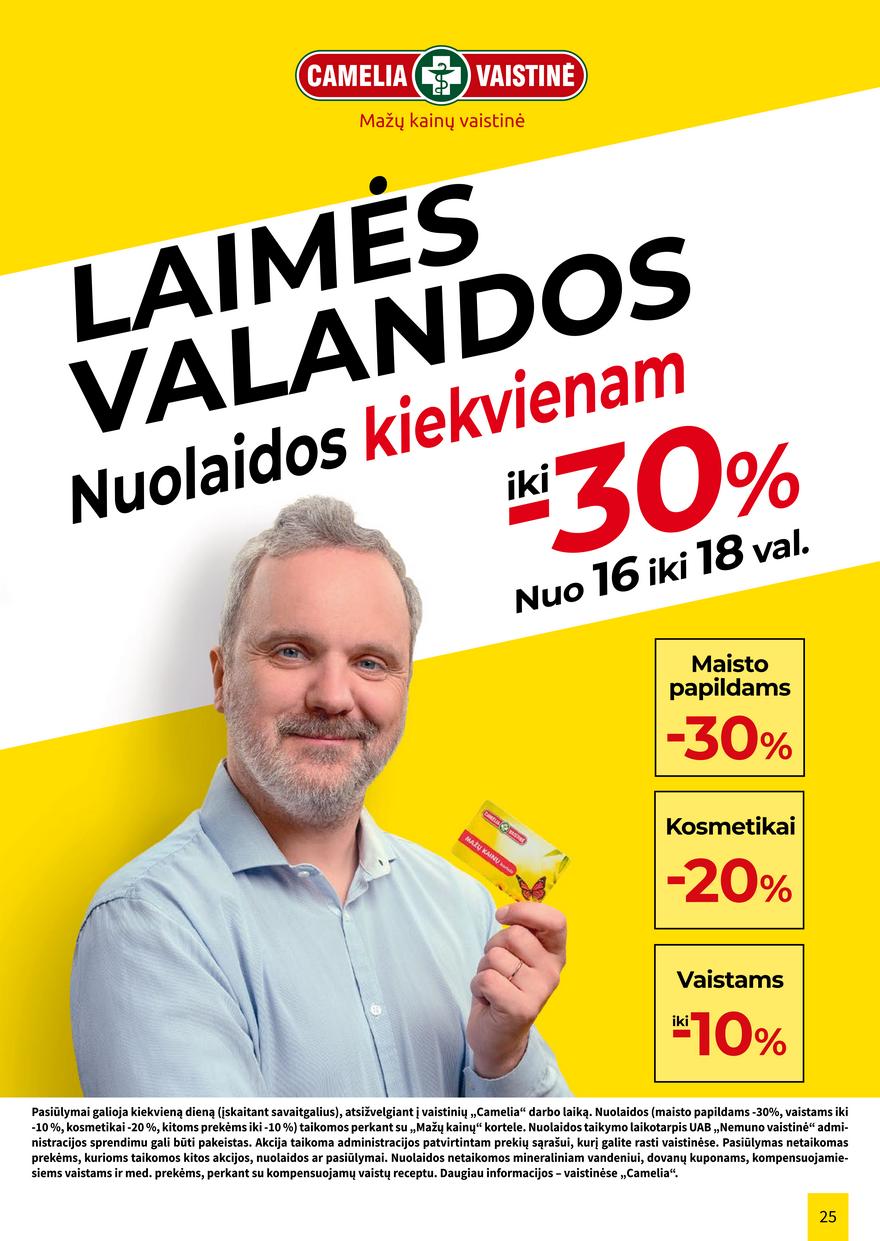 Camelia kovo leidinys akcijos nuo 
  2023-03-01 iki 
  2023-03-31 | Leidinukas.lt puslapis 25
