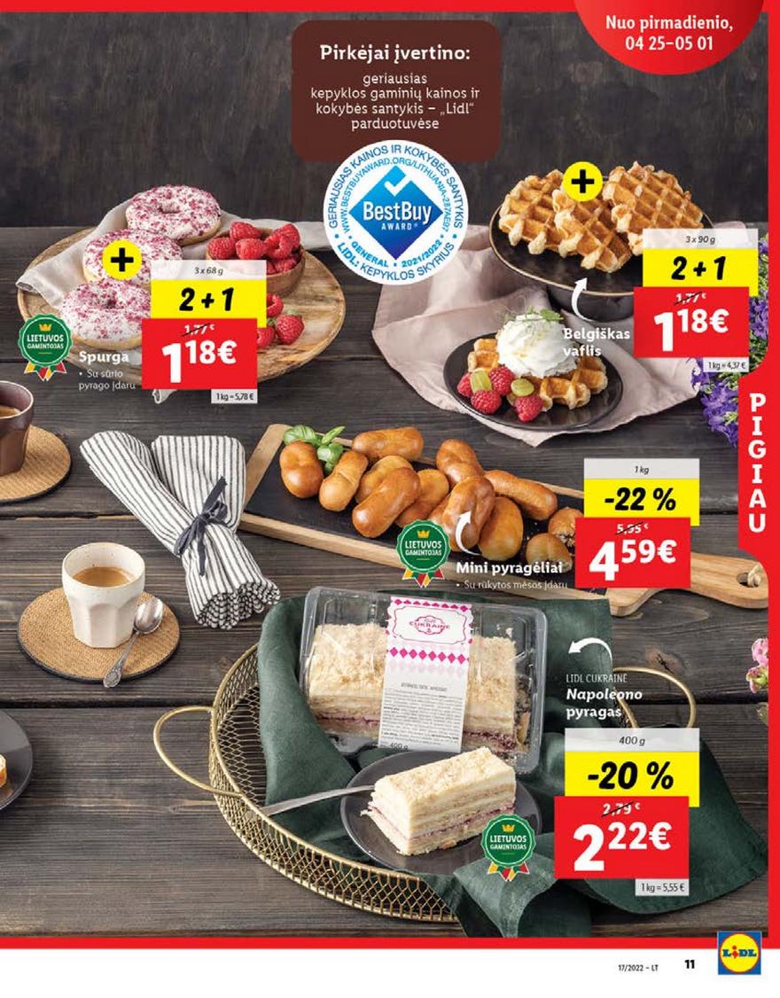 Ldil maisto leidinys akcijos nuo 
  2022-04-25 iki 
  2022-05-01 | Leidinukas.lt puslapis 11