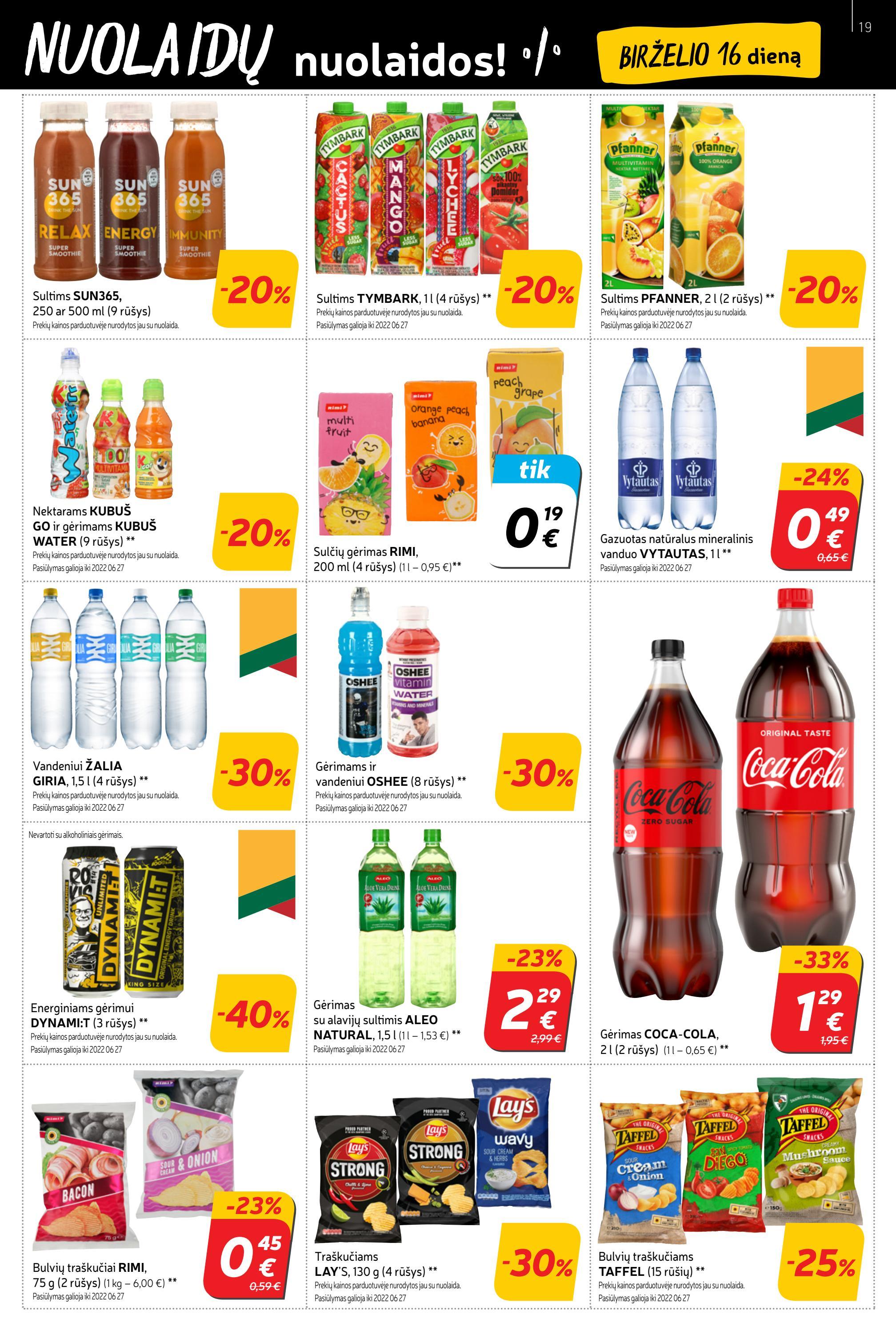 Rimi savaitinis leidinys akcijos nuo 
  2022-06-14 iki 
  2022-06-20 | Leidinukas.lt puslapis 19