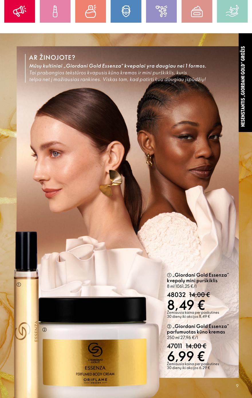 Oriflame katalogas akcijos nuo 
  2025-04-20 iki 
  2025-05-10 | Leidinukas.lt puslapis 9