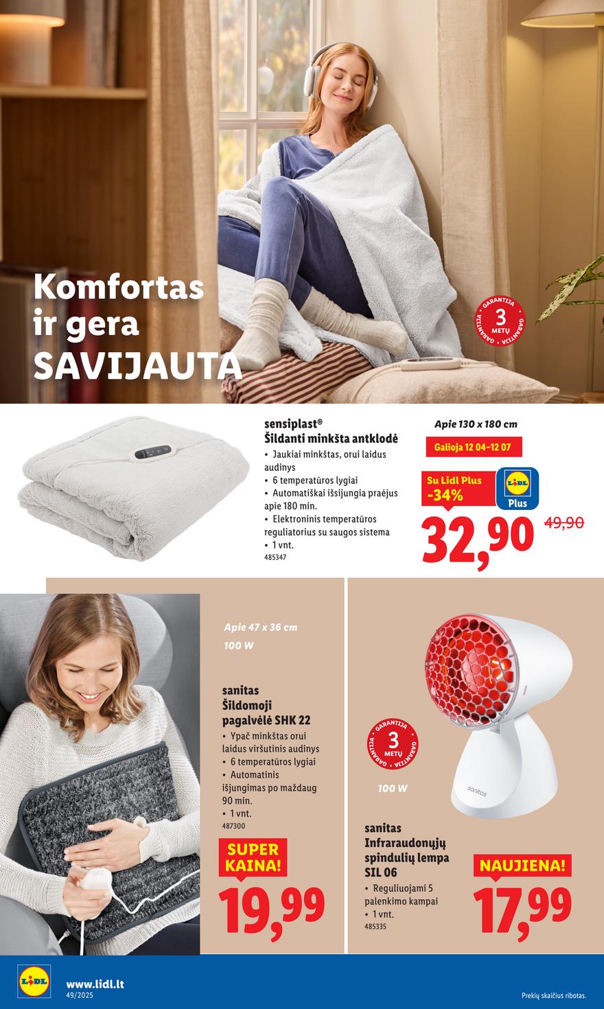 Lidl leidinys akcijos nuo 
  2025-12-01 iki 
  2025-12-07 | Leidinukas.lt puslapis 26