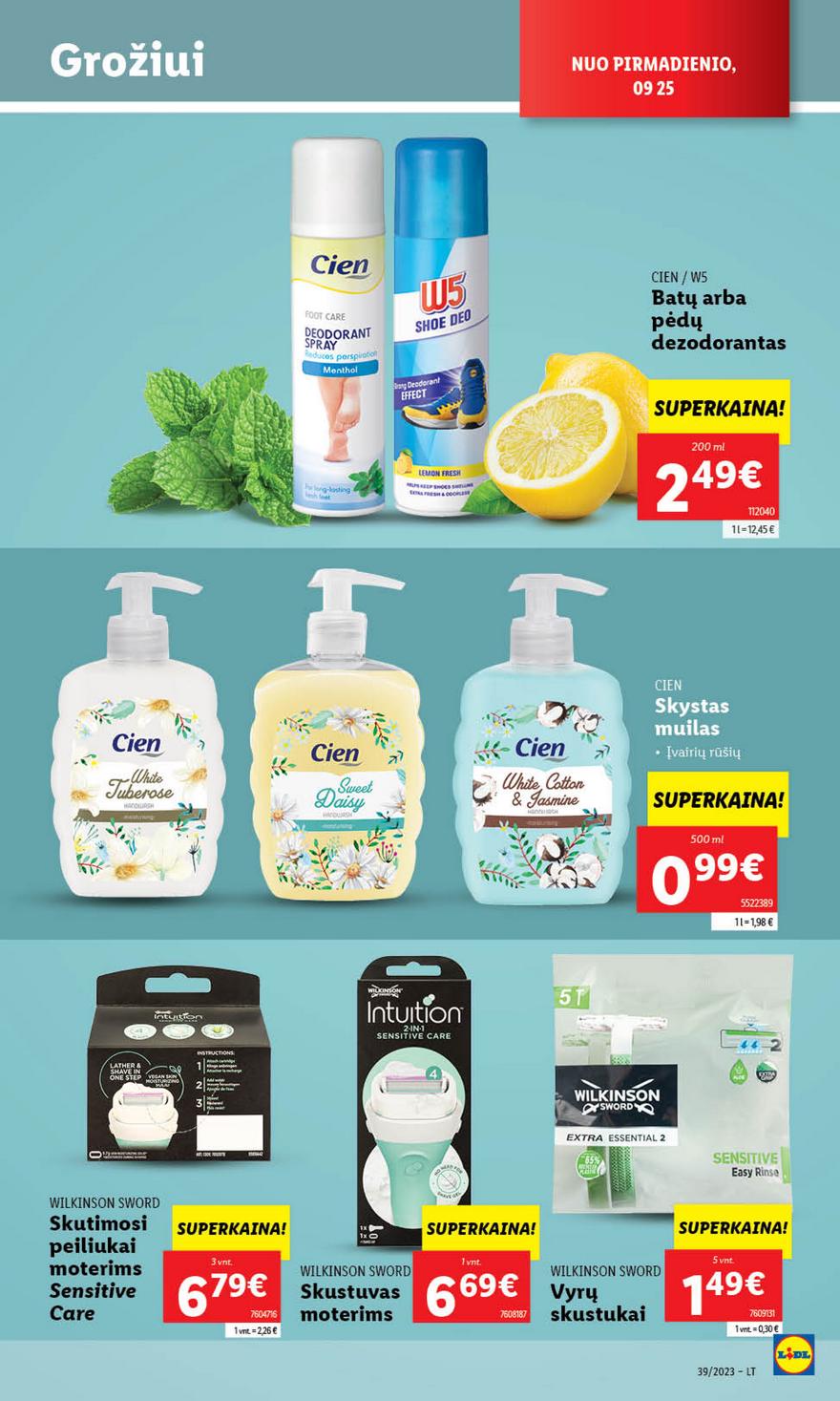 Lidl pasiūlymai akcijos nuo 
  2023-09-25 iki 
  2023-10-01 | Leidinukas.lt puslapis 29