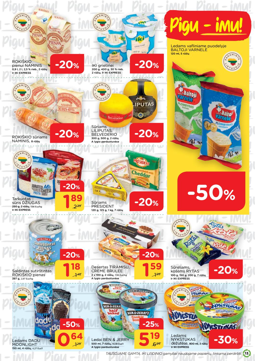 Iki savaitinis leidinys akcijos nuo 
  2019-07-29 iki 
  2019-08-04 | Leidinukas.lt puslapis 13