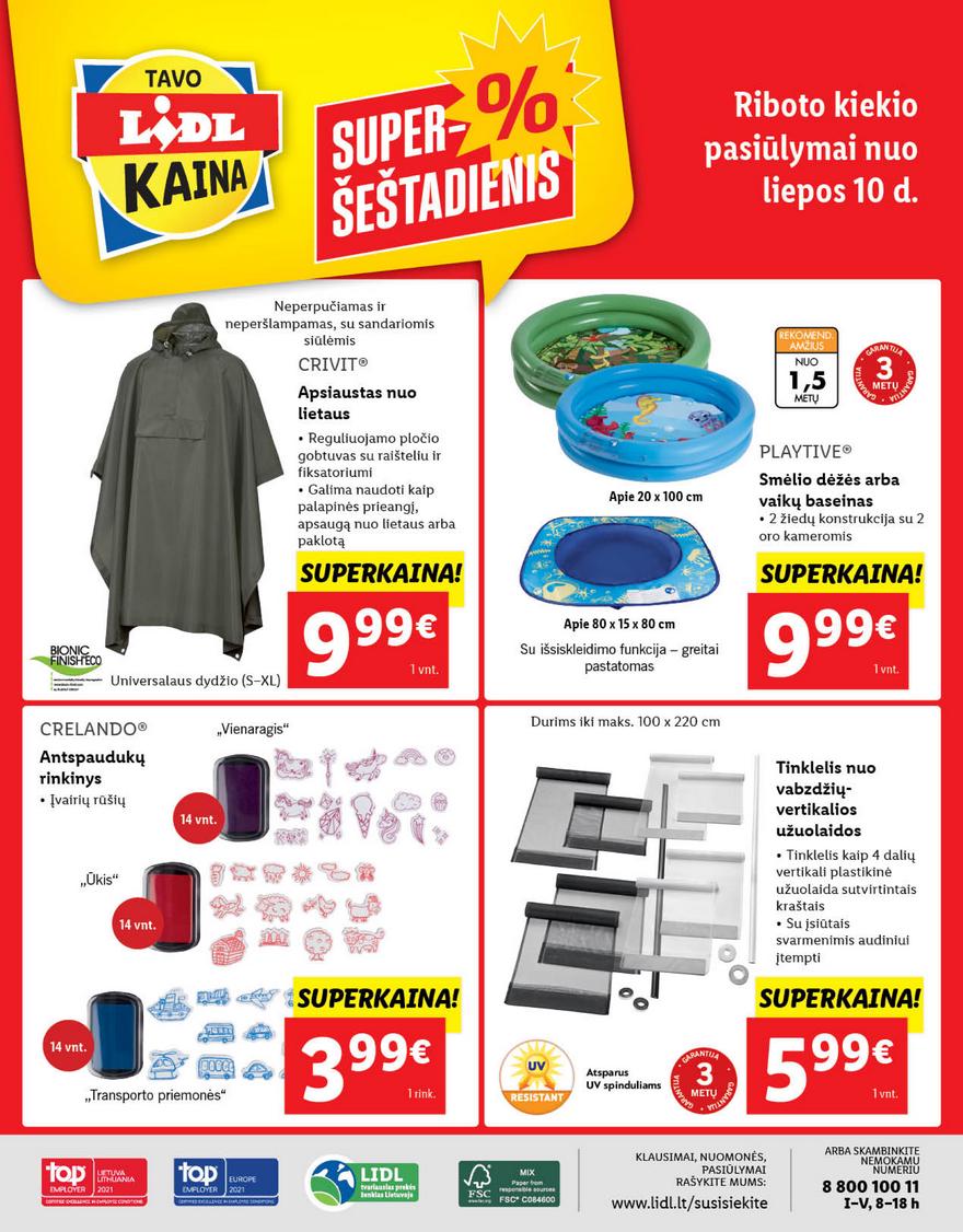 Ldil ne maisto leidinys akcijos nuo 
  2021-07-05 iki 
  2021-07-11 | Leidinukas.lt puslapis 32